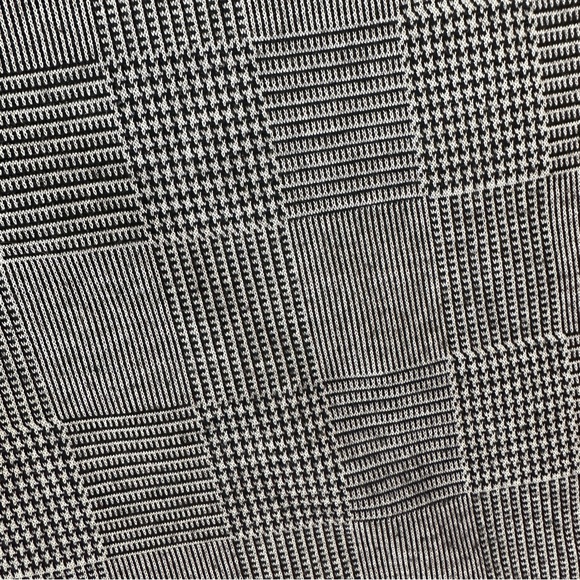 Anthropologie Ett:twa Wide Leg Flares Gray Checkered - Picture 2 of 2